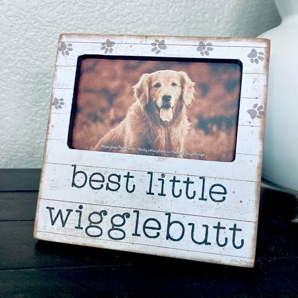 “Best Little Wigglebutt” Dog Picture Frame